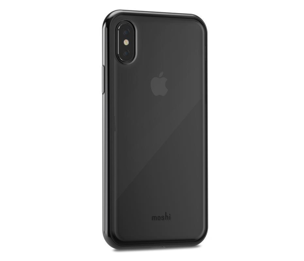 Etui Vitros do iPhone X/XS kruczoczarne - 1389433 - zdjęcie 3